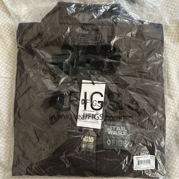 NWT Women’s Ashoka Wrap Scrub Top size XXS - Picture 5 of 7